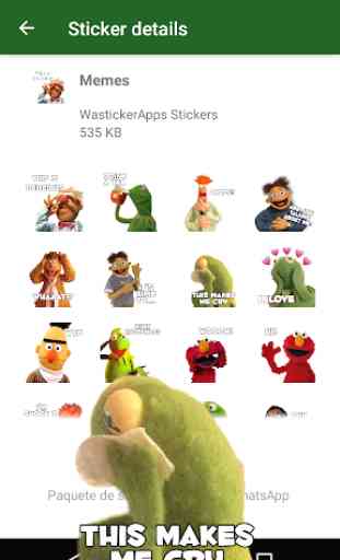 WAstickerApps TheMuppetstickers Memes 1