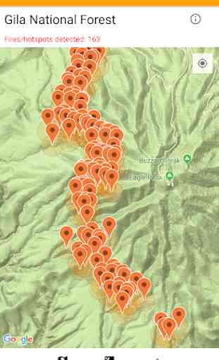 Wildfire Map, Tracker, Info + Alerts: Fireguard 3