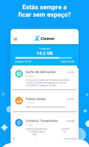 X-Cleaner: Limpar, Otimizar & Varrer Telemóvel 1