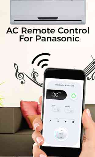 AC Remote Control For Panasonic 3