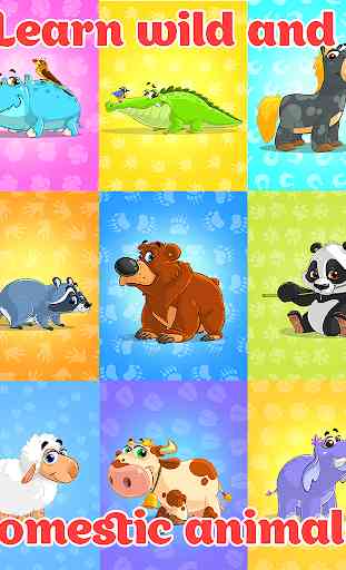 Animais e sons de animais: Game for Toddlers, Kids 1