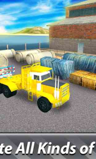 Caminhões de construção: Bridge Building Simulator 4