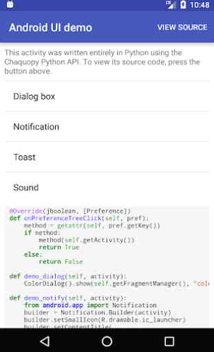 Chaquopy: Python 3 for Android 1