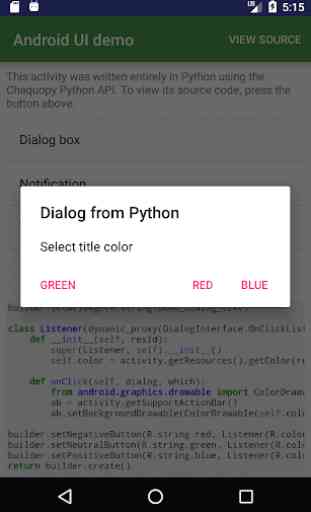 Chaquopy: Python 3 for Android 2