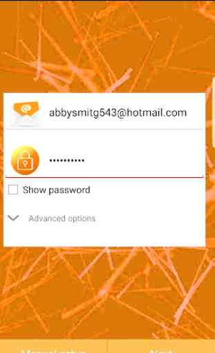 Correio Hotmail e Outlook app para android 1