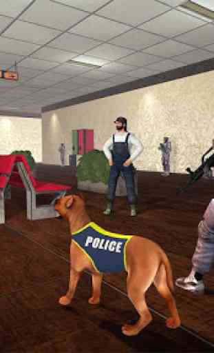 Crime Polícia Cão correr atrás Simulador 2