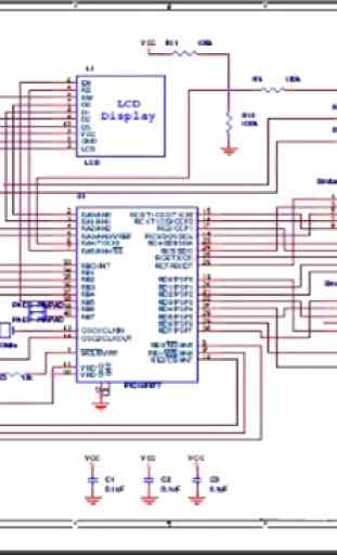 Diagrama de circuito PCB 1