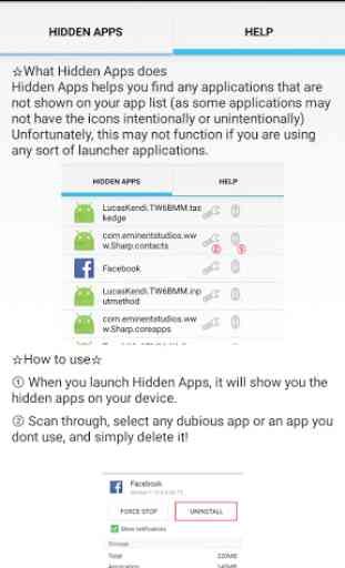 Hidden apps detector 3
