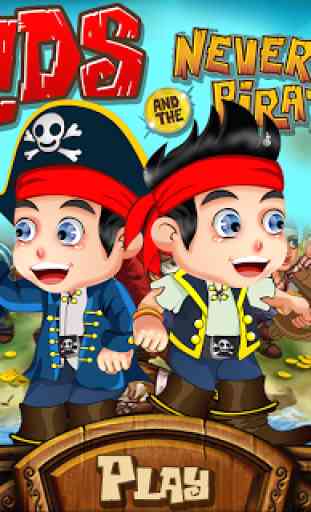 Jake crianças herói piratas 1