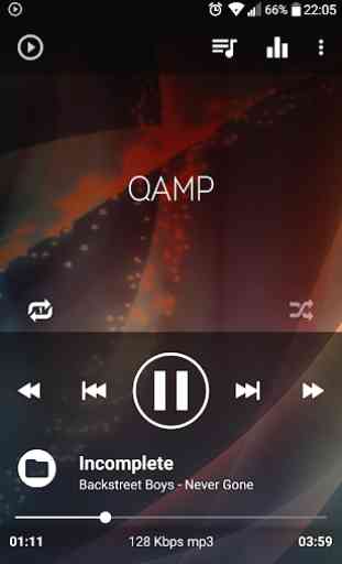 Jogador Mp3 - Leitor de música - Qamp 1