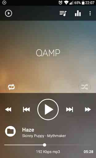 Jogador Mp3 - Leitor de música - Qamp 2