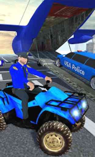NOS polícia ATV quad transportador jogos 2