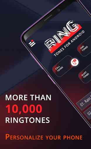 Novos toques para Andriod: Mobile Ringtone App 1