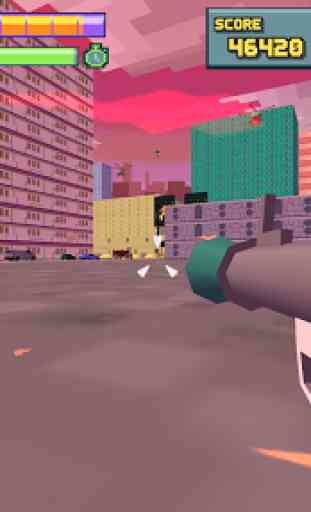 Pixel Battle: Ataque de Arma 3D 1