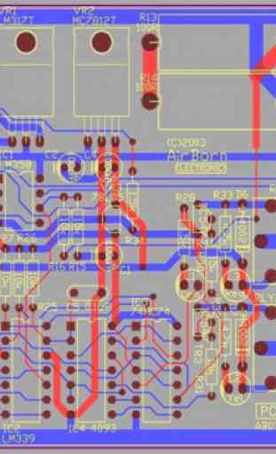 Projeto de placa de circuito eletrônico 2