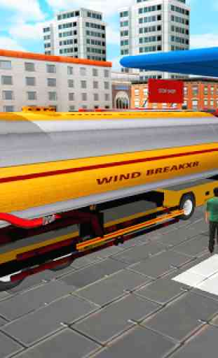Real Oil Tanker Cargo Truck Transport Driver 2020 3