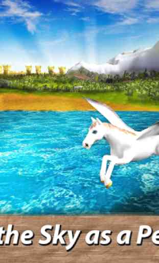 Simulador de Pegasus: cavalo voador 1