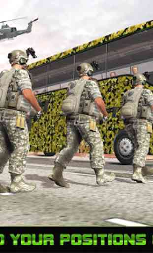 Simulador de transporte de bus do exército offroad 2