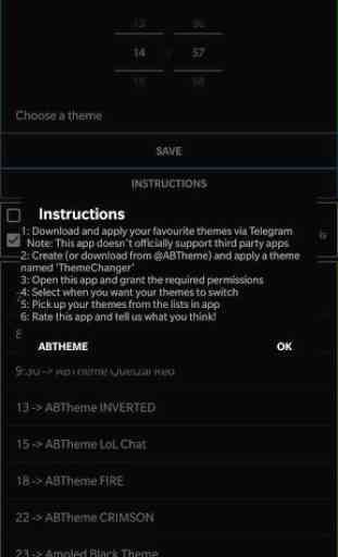 Theme Changer for Telegram [ROOT] 2