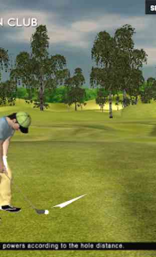 Topo Real Estrela Golfe Mestre 3D 3