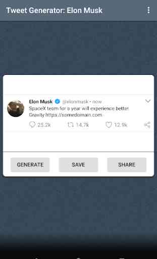 Tweet Generator: Elon Musk 3