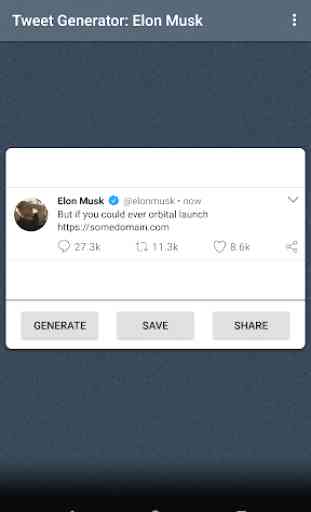 Tweet Generator: Elon Musk 4