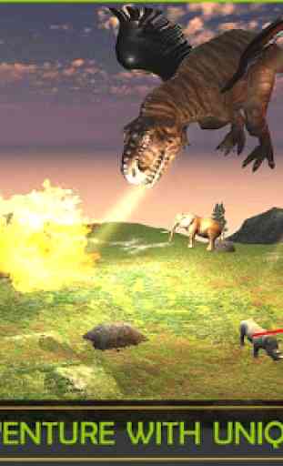 Voando dinossauro simulador jogo 3d 2