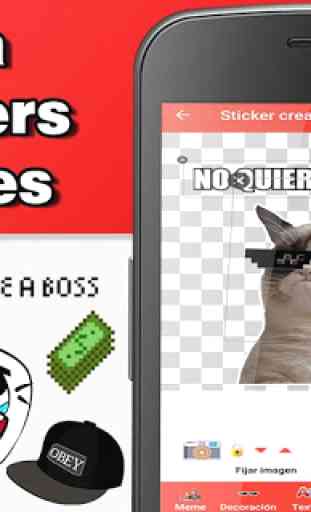 Wastickerapps stickers gerador memes para WhatsApp 2