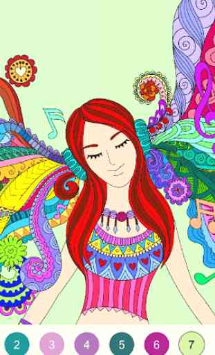 Wonder Color - Color by Number Free Coloring Book 1