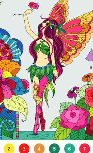 Wonder Color - Color by Number Free Coloring Book 3