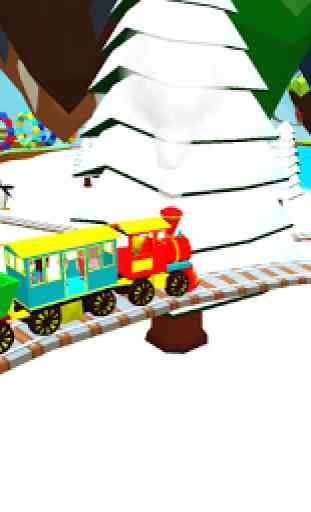 Jogo de trem 3D para crianças 4