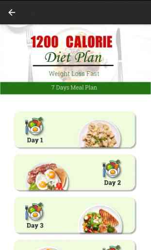 1200 Calorie Diet Plan 2
