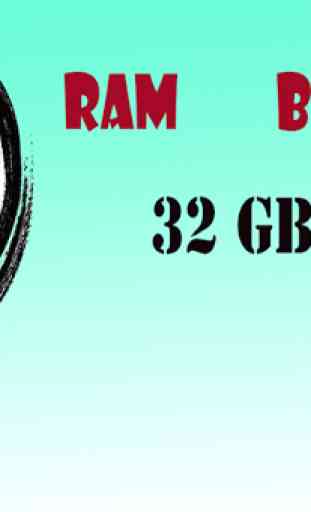 32 GB Ram Booster - One Tap Speed ​​Booster grátis 2