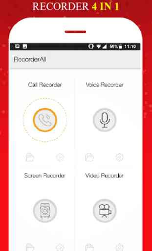 All in 1 Recorder -Call/Voice/Screen/Video 1