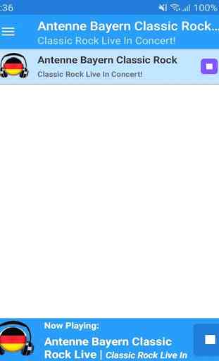 Antenne Bayern Classic Rock Live Radio App Online 1