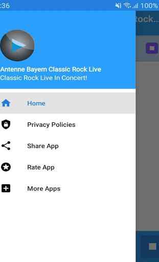 Antenne Bayern Classic Rock Live Radio App Online 2