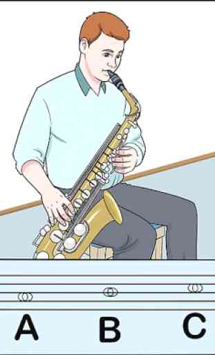 Aprenda a tocar saxofone. Cursos de saxofone alto 4