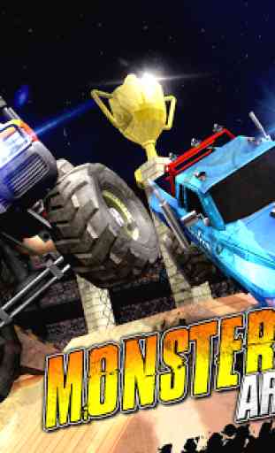 Batalha Arena Monsters Trucks 3