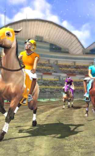 Corrida de Cavalos 2019: Jogo Multijogador 1