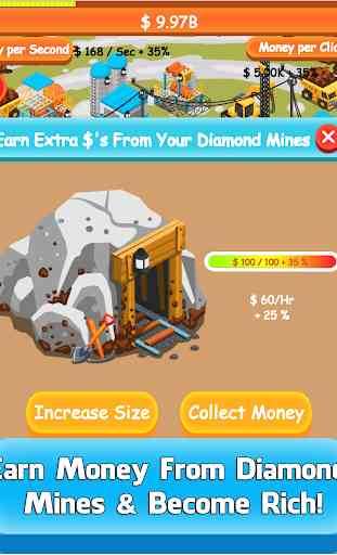 Diamond Tycoon - Idle Clicker & Tap Inc Game Free 3