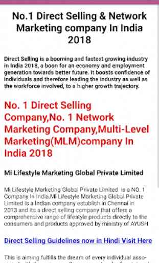 Direct Selling Company 2