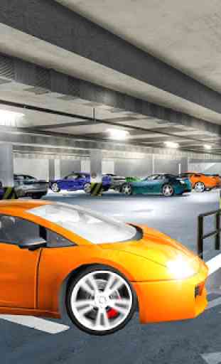 Estacionamento de garagem multi nivelado 4