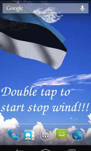 Estonia Flag Live Wallpaper 1