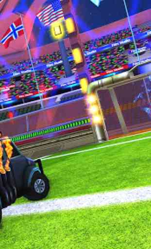 Foguete Carros Football League: Battle Royale 1
