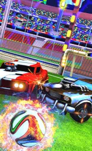 Foguete Carros Football League: Battle Royale 2
