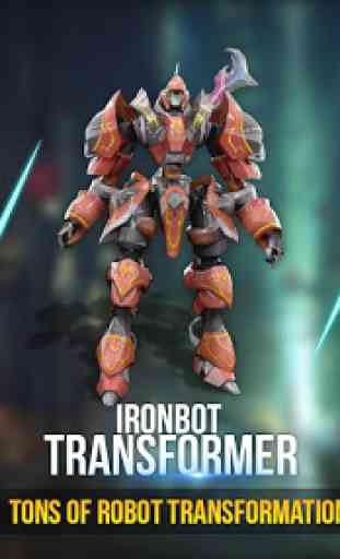 herói de batalha de ferro - transformador de robô 3