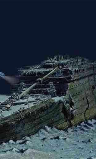 História afundando RMS Titanic 3