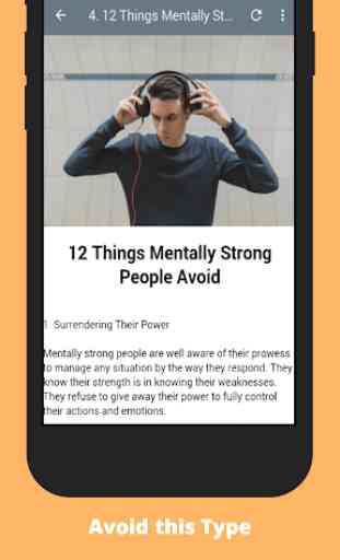 How to Be Mentally Strong Tips 4