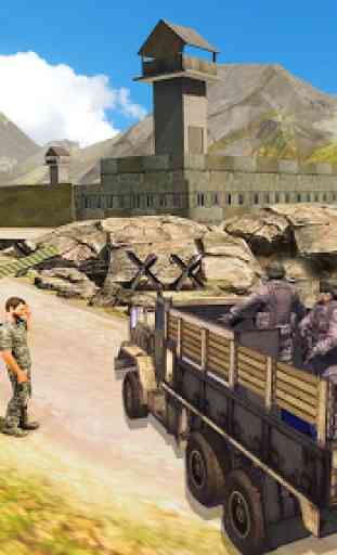 Jogos do Exército Offroad Truck Driver 1