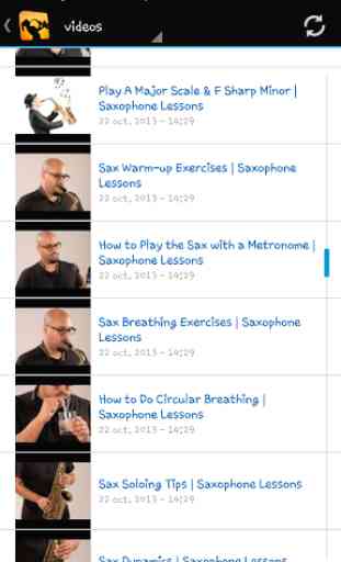 lições do saxofone 2